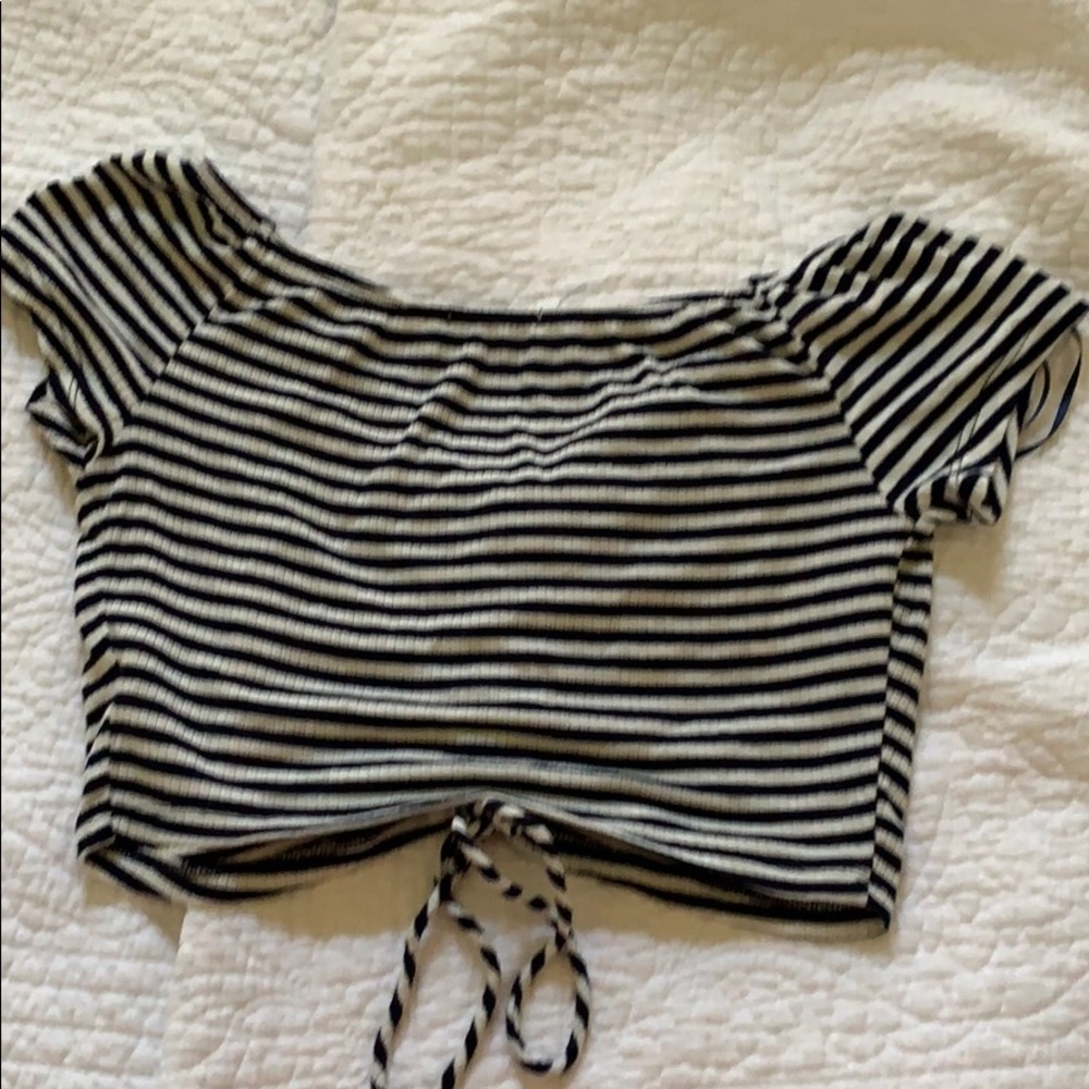 Drawstring croptop - Picture 2 of 2